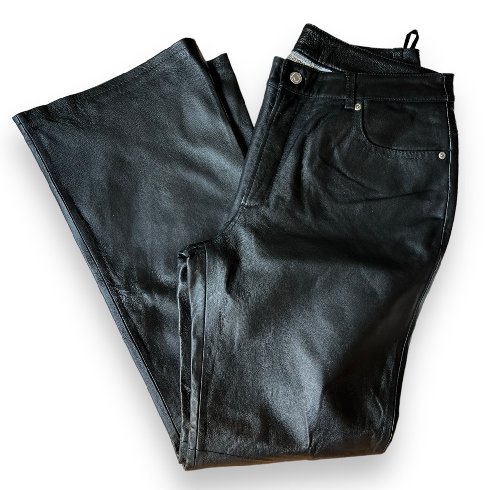 90”s Lined Leather Pants